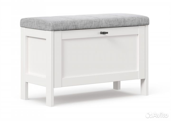 Тумба с пуфом Бланко