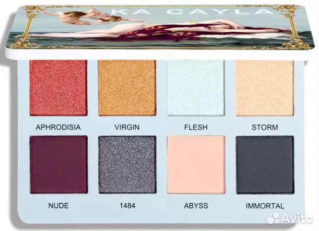 В виде кошелька тени + румяна