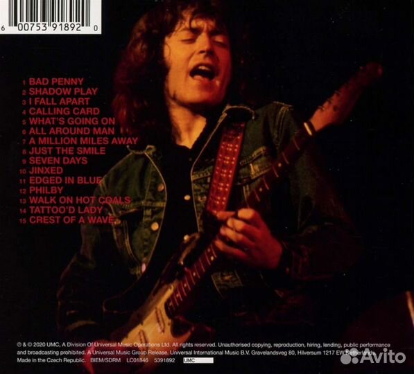 Rory Gallagher - The Best Of Rory Gallagher (1 CD)