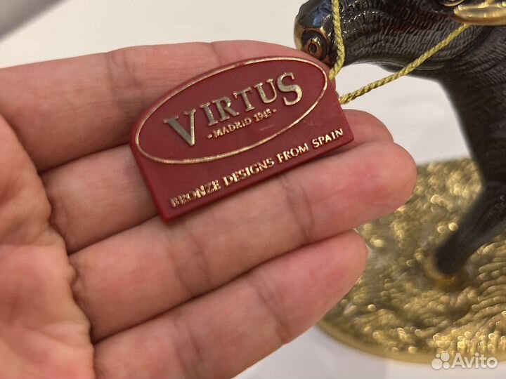 Статуэтка бронза бык