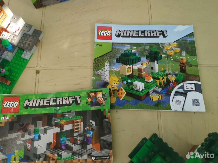 Lego minecraft 21165, 21166, 21141