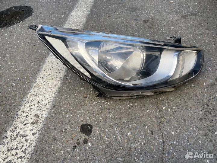 Фары Solaris 2011 года (дорест)