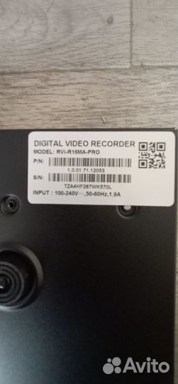 Видеорегистратор16 канальный+4 ipсам rvi-r16ma-pro