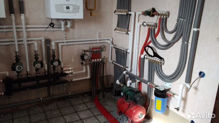 Отопление дома. Монтаж отопления