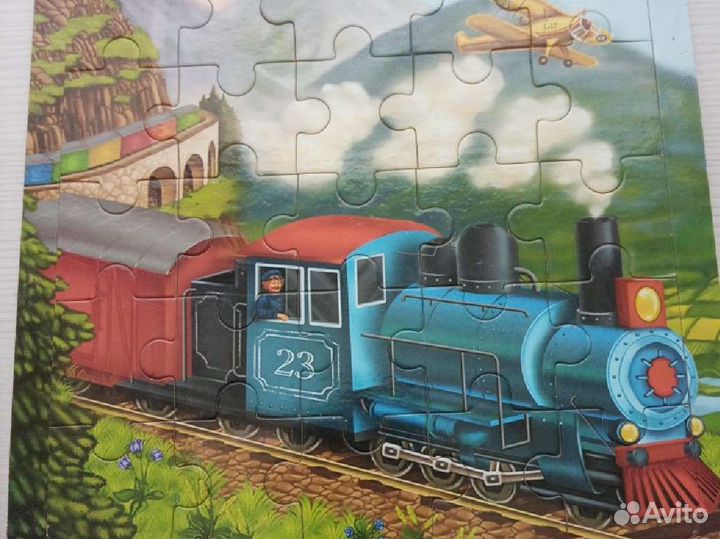 Деревянные пазлы