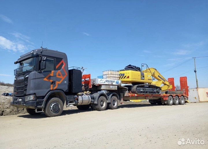 Перевозка негабарита Трал