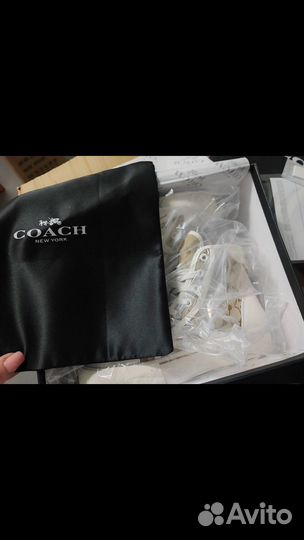 Кеды женские высокие Coach