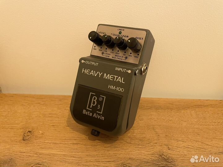 Педаль Beta-Aivin HM-100 Heavy Metal