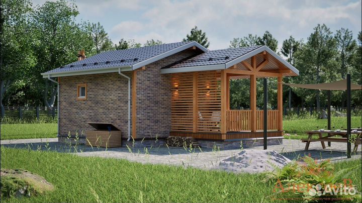 Баня под ключ каркасная от производителя