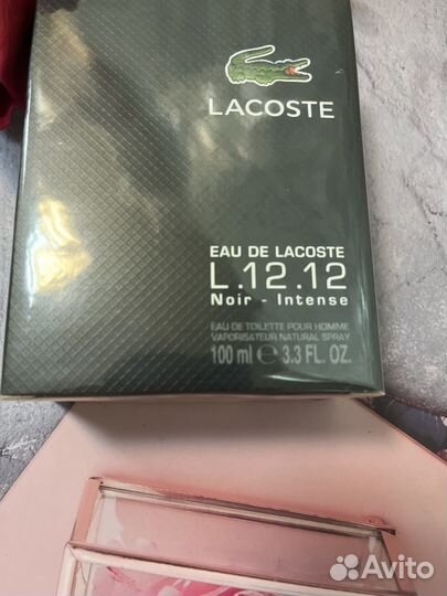 Lacoste Eau De Lacoste L.12.12 Noir Intense-100 ml