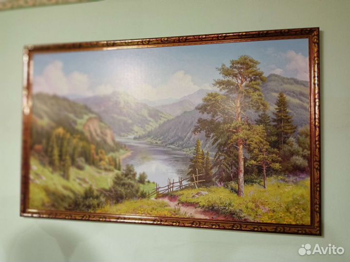 Картина маслом на холсте большая