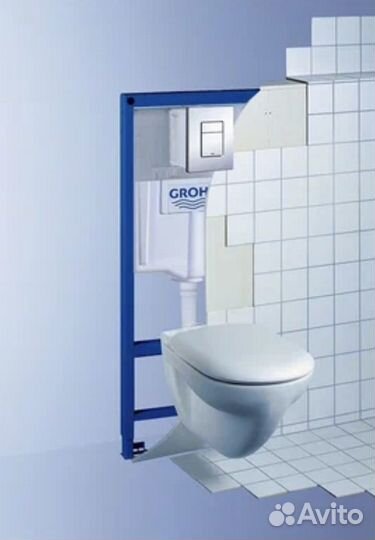 Инсталляция Grohe Чёрная