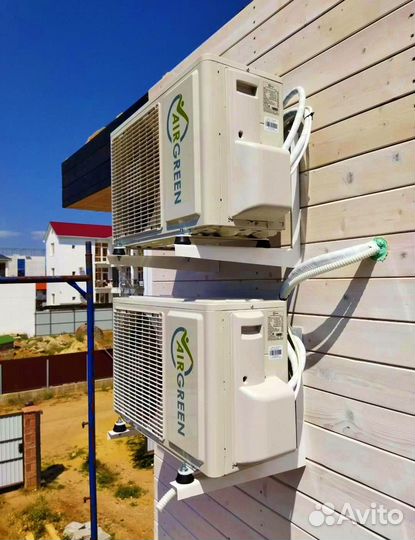 Кондиционер с мощностью 7, 9 и 12 + установка