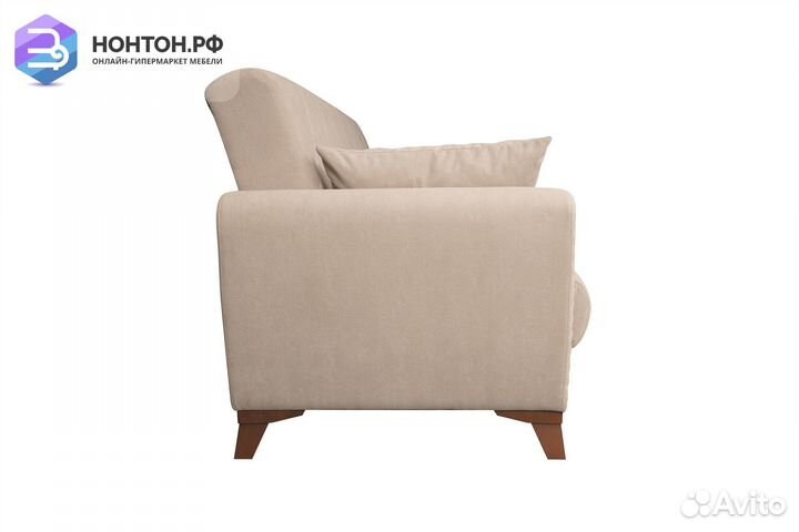 Диван книжка Эдвин 3-х местный бежевый