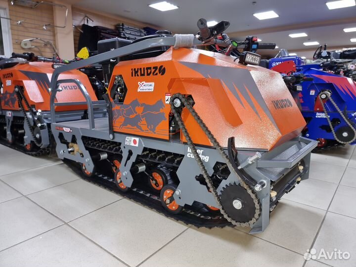 Мотобуксировщик ikudzo long 1700/500 OranGee EKR20