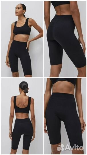 Велосипедки черные женские шорты