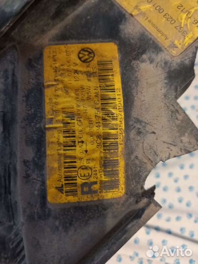 Фары фольцваген сс