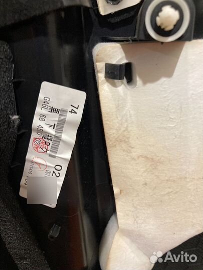 Обшивка двери передней левой Mazda 6 (GJ)