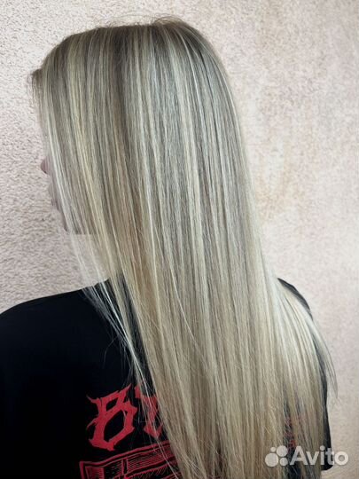 Окрашивание волос в блонд