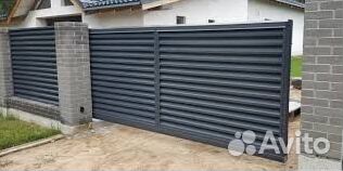 Откатные ворота под ключ