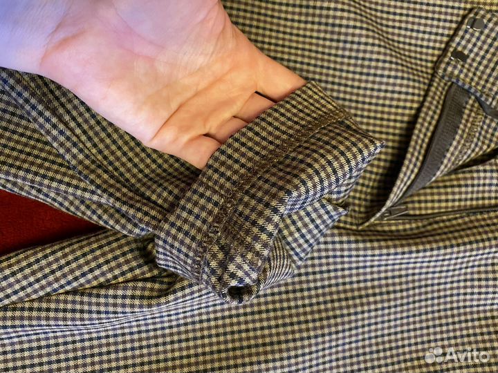 Брюки укороченные дудочкой