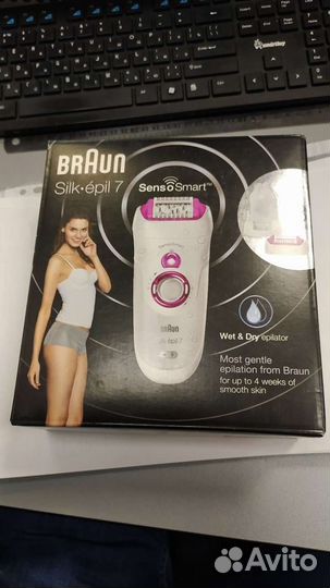 Эпилятор braun silk epil 7/700 SensoSmart