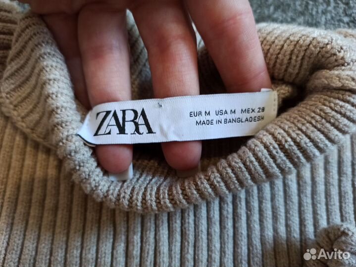 Свитер zara М укороченный