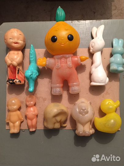 Пластмассовые игрушки СССР