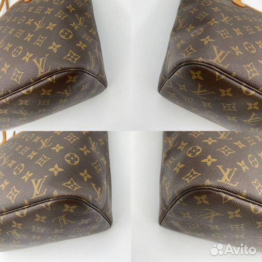 Louis Vuitton Monogramm Neverfull MM Bag винтаж