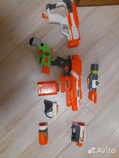 Nerf elite stryfe n-stilke, модули, пистолет