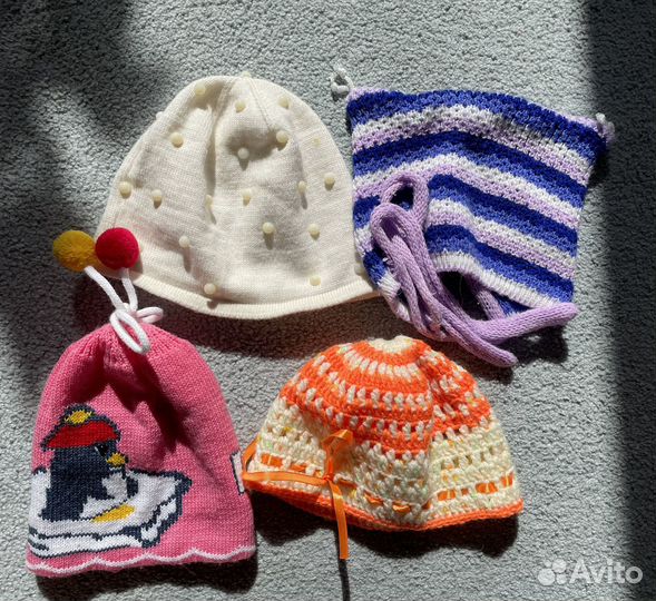 Шапочки, косынки