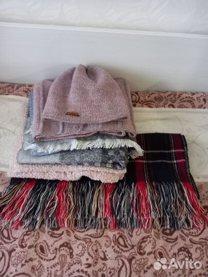 Шарфы платки палантины