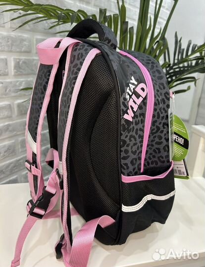 Школьный рюкзак усытый кот