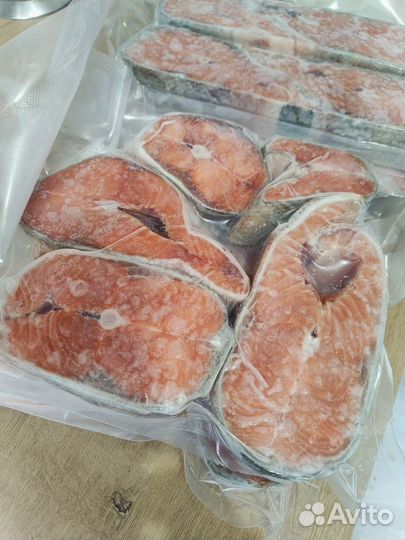 Стейки кеты