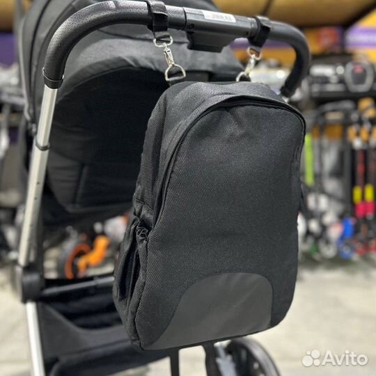 Модульная коляска Luxmom 780, 3в1, черная