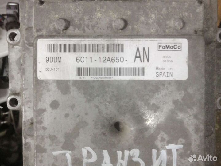 Эбу Ford Transit 2.4 tdci