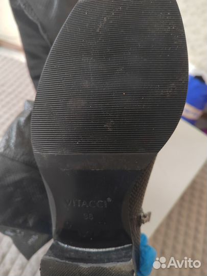 Сапоги женские кожа демисезонные 38 размер