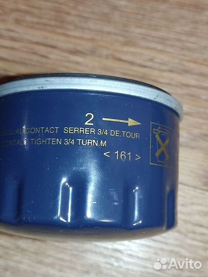 Фильтр масляный renault logan/sandero 1,6