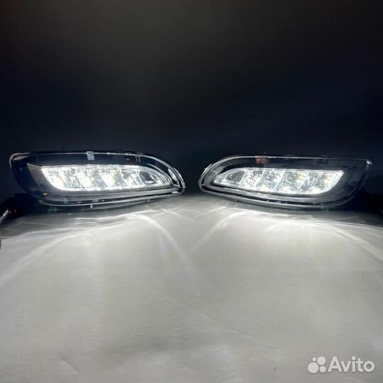 Туманки Toyota Harrier 30 03-09г LED dlaa S1956