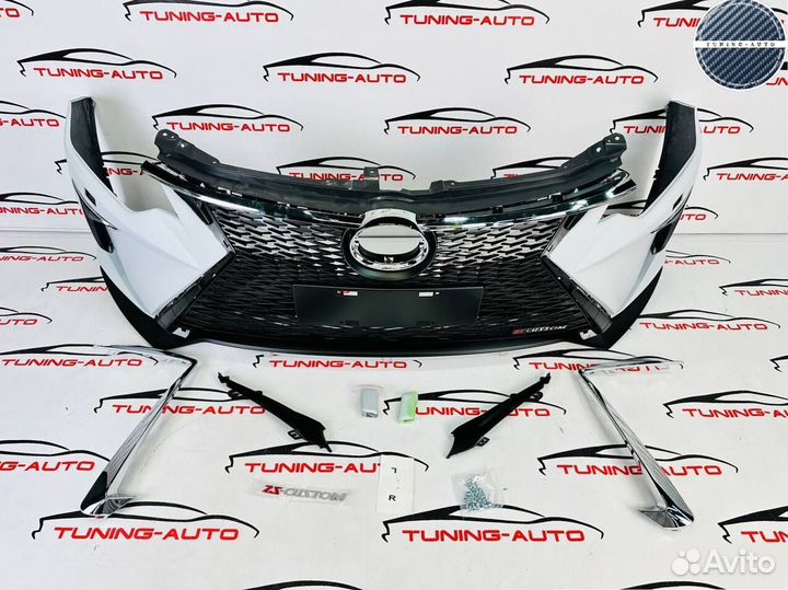 Бампер передний Toyota Camry 50/55 Lexus стиль