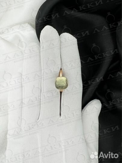 Золотое кольцо Pomellato c кварцем 750 / 7.51 гр