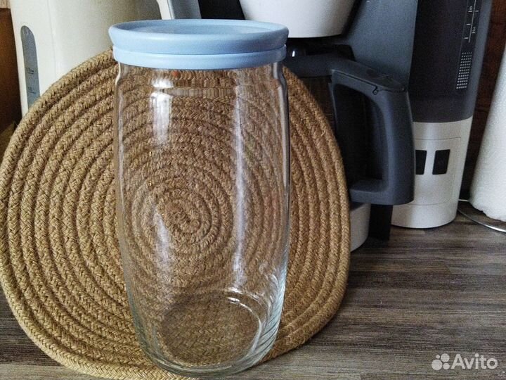 Банки для сыпучих продуктов стекло