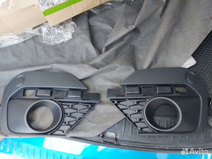 Largus fl накладки бампера