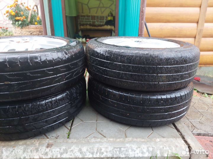 Колеса в сборе r15 летние