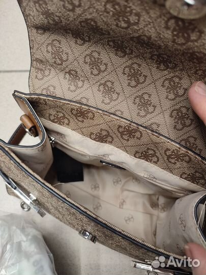 Сумка женская Guess Новая, бежевая