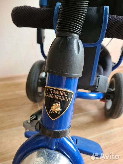 Детский велосипед коляска трехколесный