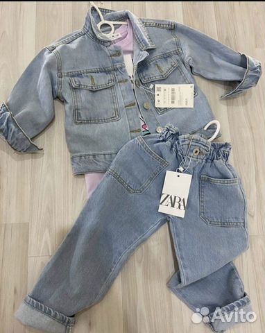 Джинсы для девочек zara