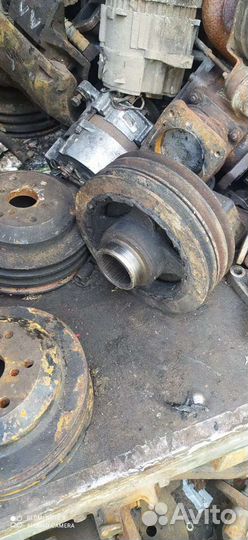 Шкив коленвала JCB с двиг. Перкинс