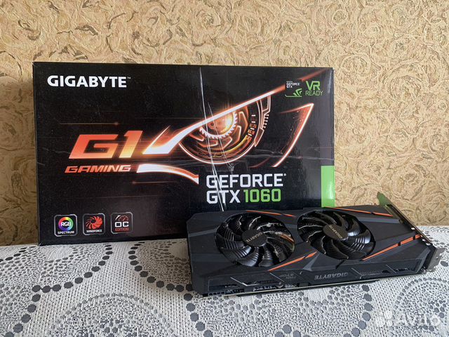 Видеокарта GTX 1060 6gb супер купить в Волжском | Электроника | Авито