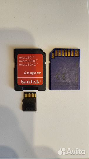 Карты памяти micro SD Transend 4GB и Sandisk 64GB